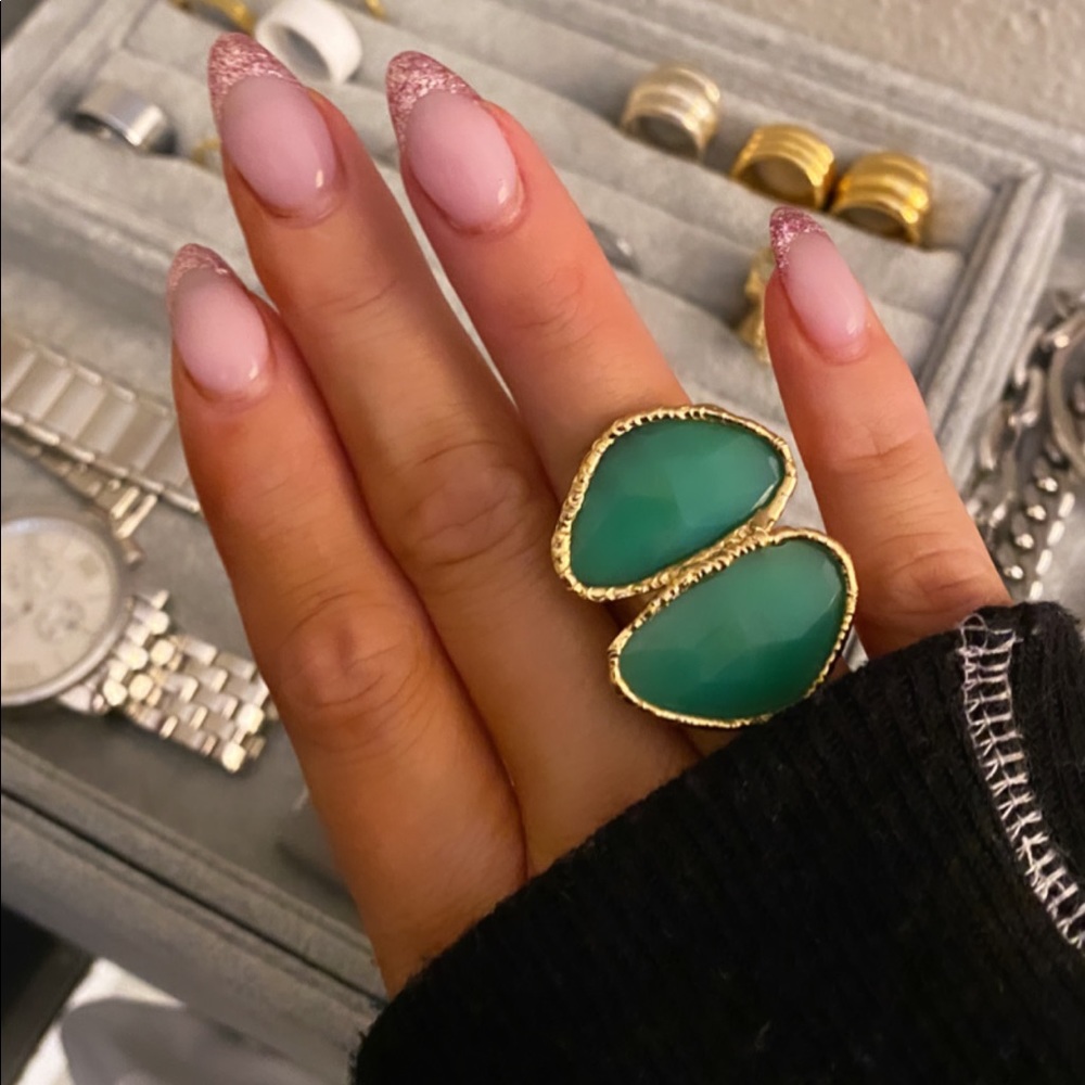 Chrysoprase Ring